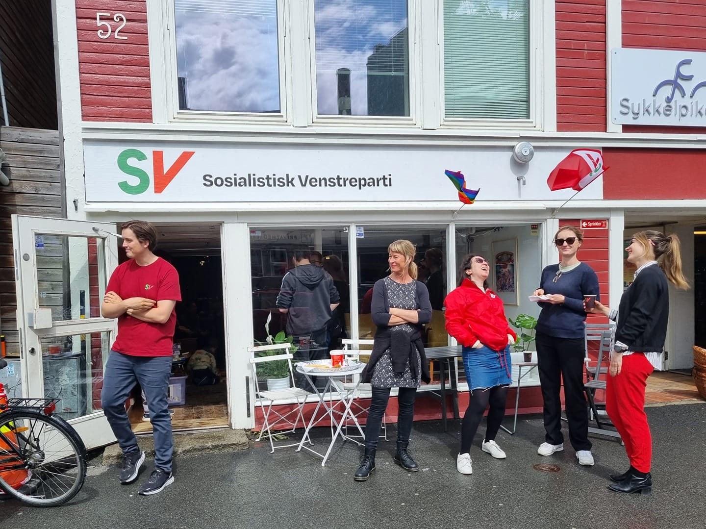 Kontoret til Trondheim SV i Fjordgata 52. foto